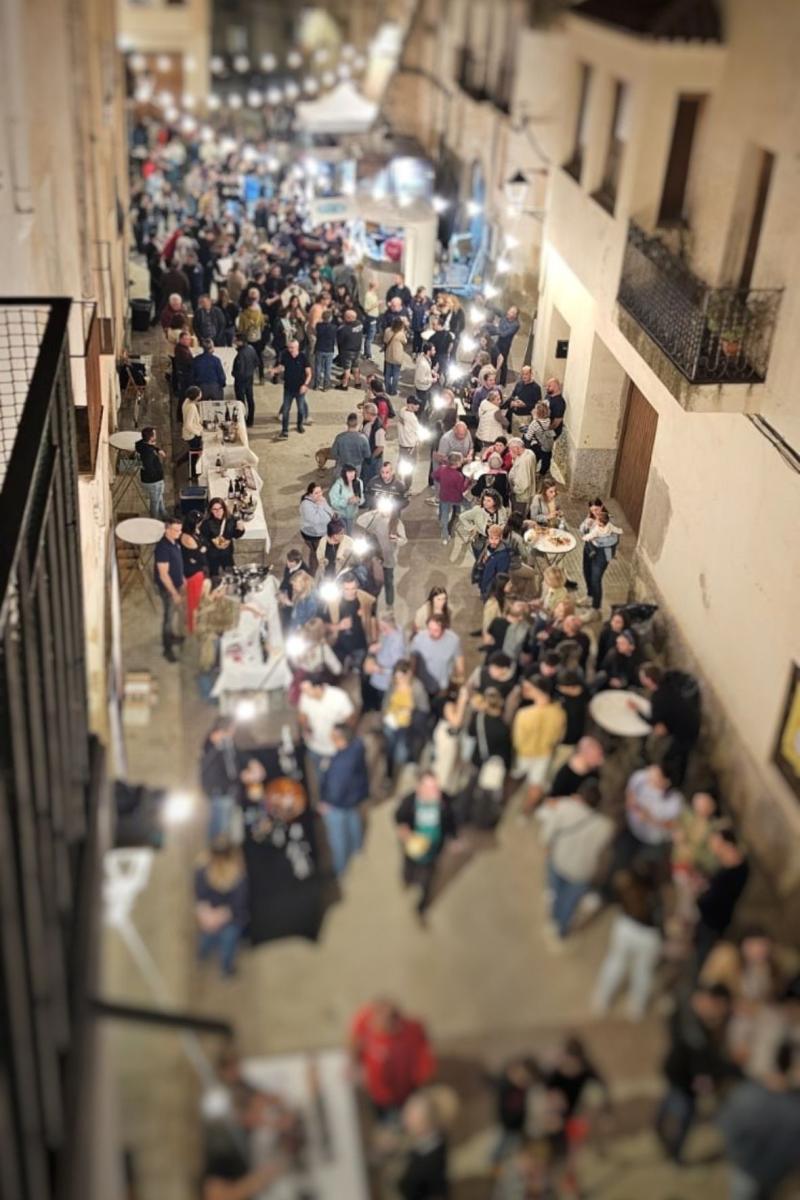 imatge de la Fira de vins en el marc del Sarau de Tardor de Vilabella 2024